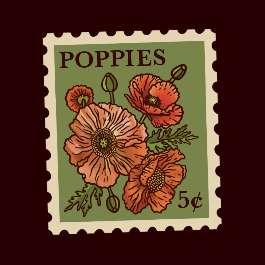 Poppies_Stamp